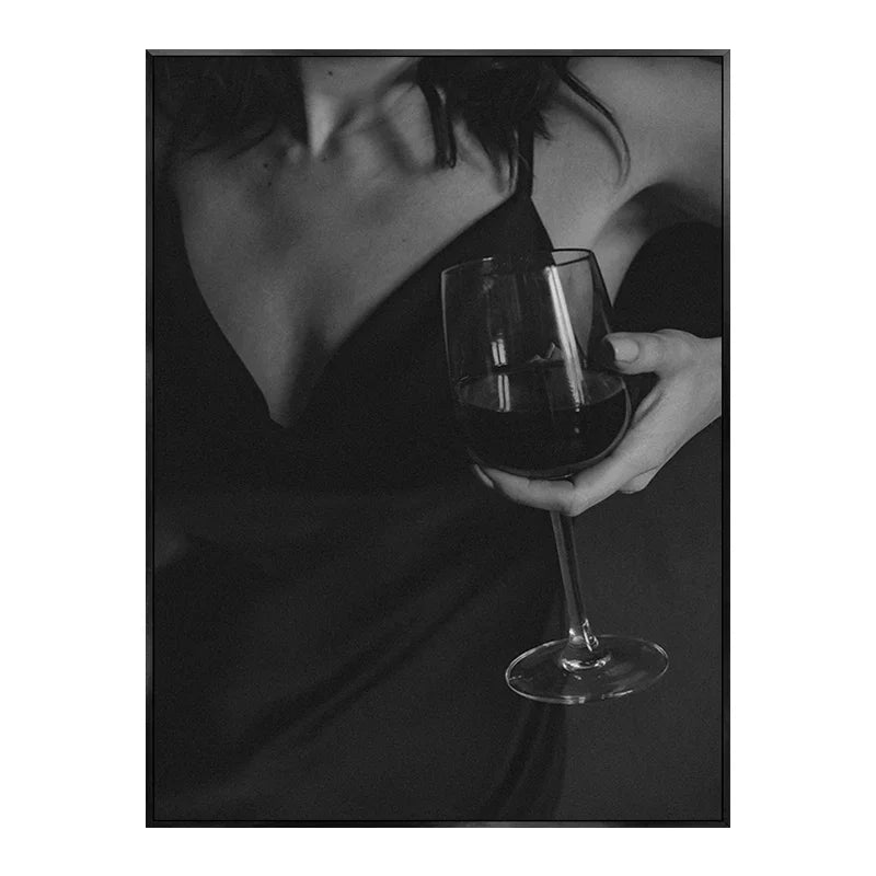 Modern Black and White Wall Art Fashion Sexy Woman Back Luxury Bathroom HD Canvas Poster Prints Home Bedroom Living Room Decor