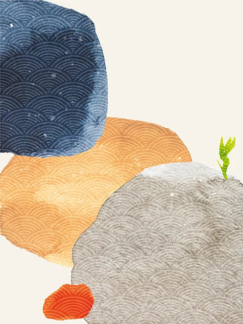 Abstract Wall Art Geometric Lines Morandi Watercolor Canvas Prints and Posters Modern Living Room Home Decoration Wall Painti