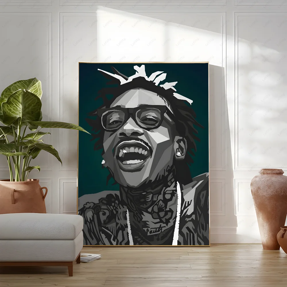 Art W-Wizs Khalifas Poster Wall Art Painting Study Nordic Home Decor