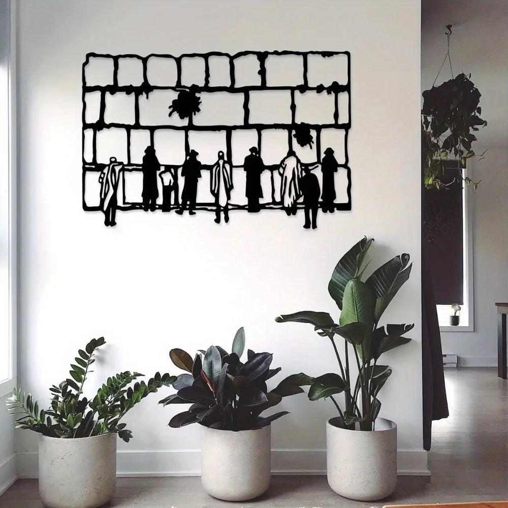 Stunning Modern Metal Wall Art - Durable, Weather-Resistant Decor for Indoor/Outdoor Use - Perfect for Home, Office