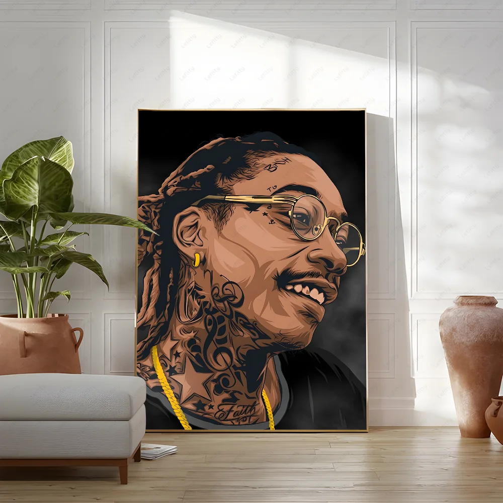 Art W-Wizs Khalifas Poster Wall Art Painting Study Nordic Home Decor