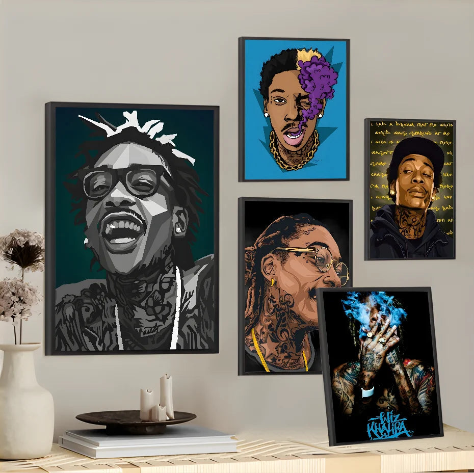 Art W-Wizs Khalifas Poster Wall Art Painting Study Nordic Home Decor