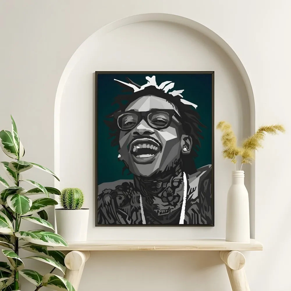 Art W-Wizs Khalifas Poster Wall Art Painting Study Nordic Home Decor