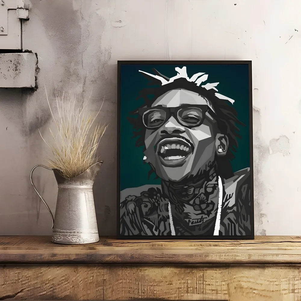 Art W-Wizs Khalifas Poster Wall Art Painting Study Nordic Home Decor