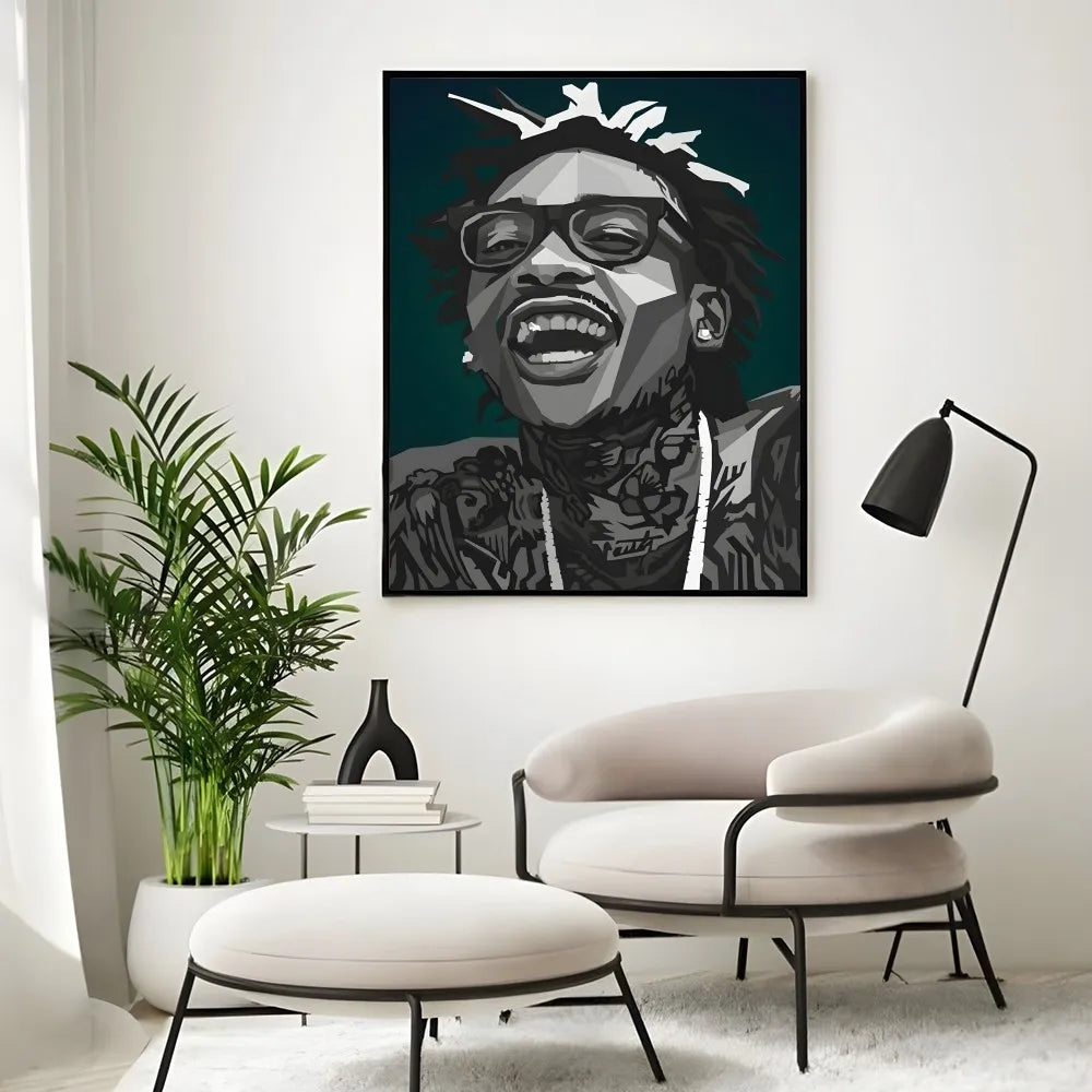 Art W-Wizs Khalifas Poster Wall Art Painting Study Nordic Home Decor