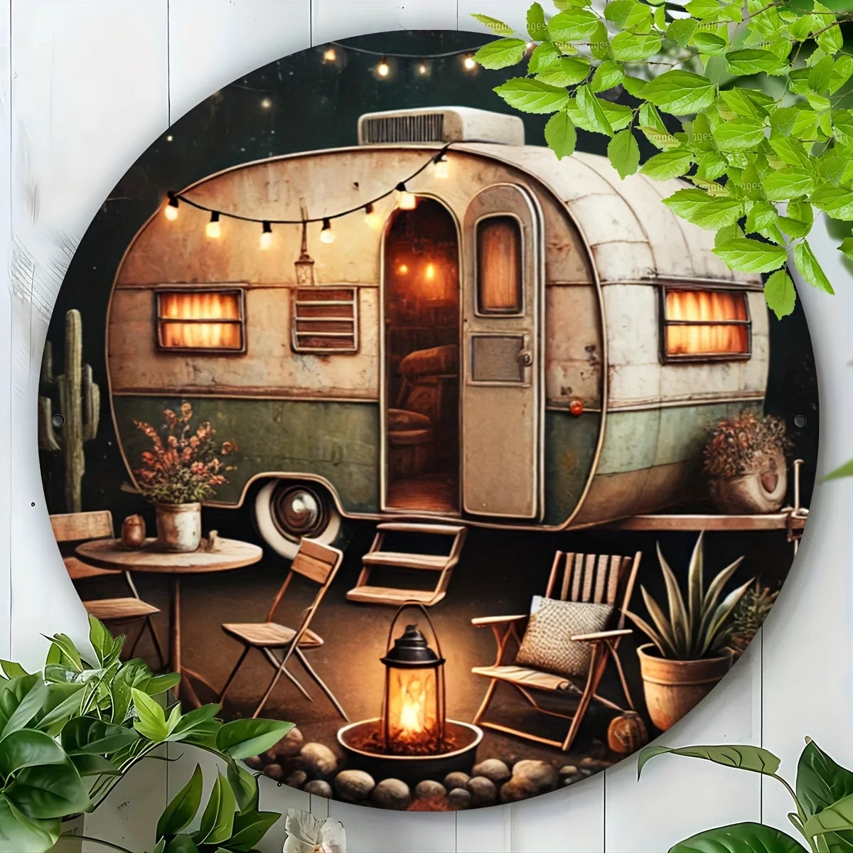 Wall art, easy to hang, durable waterproof decoration, suitable for home, kitchen, garden, office, garage, bedroom