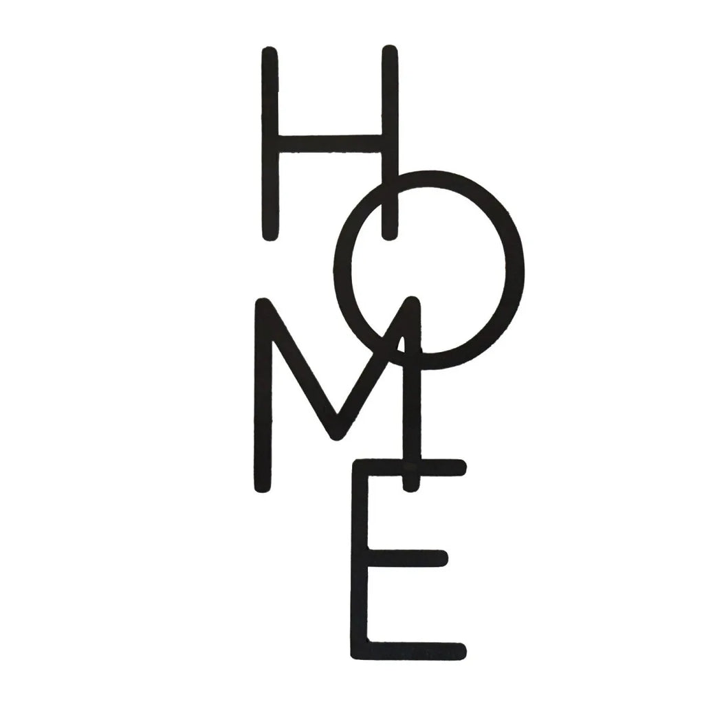 Wooden HOME Wall Art Sign, Rustic Handcrafted Letter Decor, Farmhouse Living Room Wall Decoration, Housewarming Wedding Gift