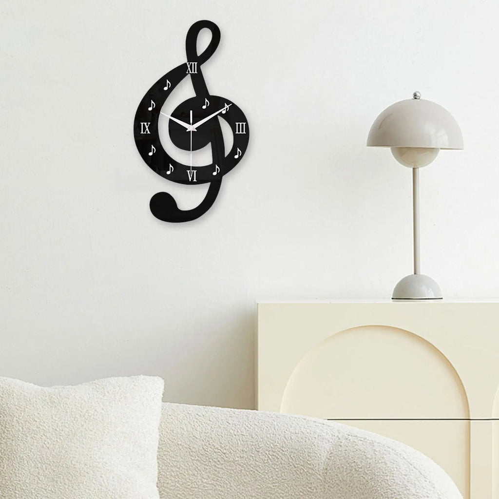 Wall Clock Artwork Creative Handcraft Simple Home Decor Hanging Sculpture for Restaurant Farmhouse Dining Room Gift Bedroom