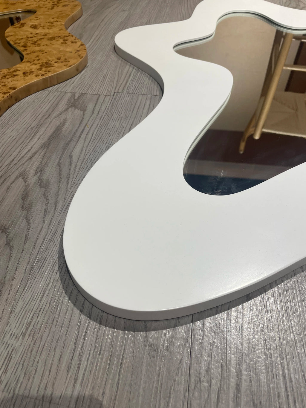 Wall Hanging Mirror Decors Wall Art Sculpture Decorative Cosmetic Mirror For Home Entryways Room