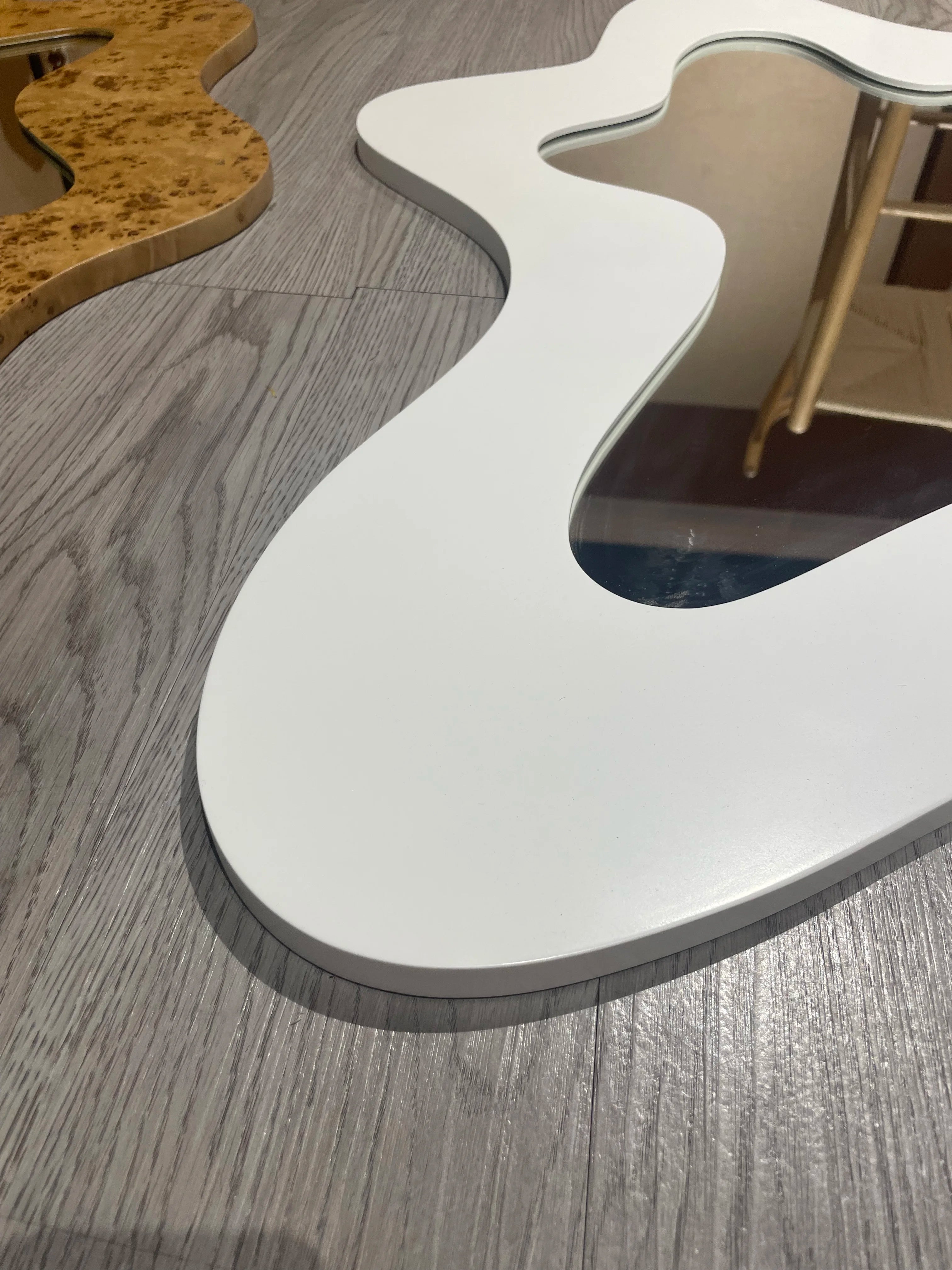 Wall Hanging Mirror Decors Wall Art Sculpture Decorative Cosmetic Mirror For Home Entryways Room