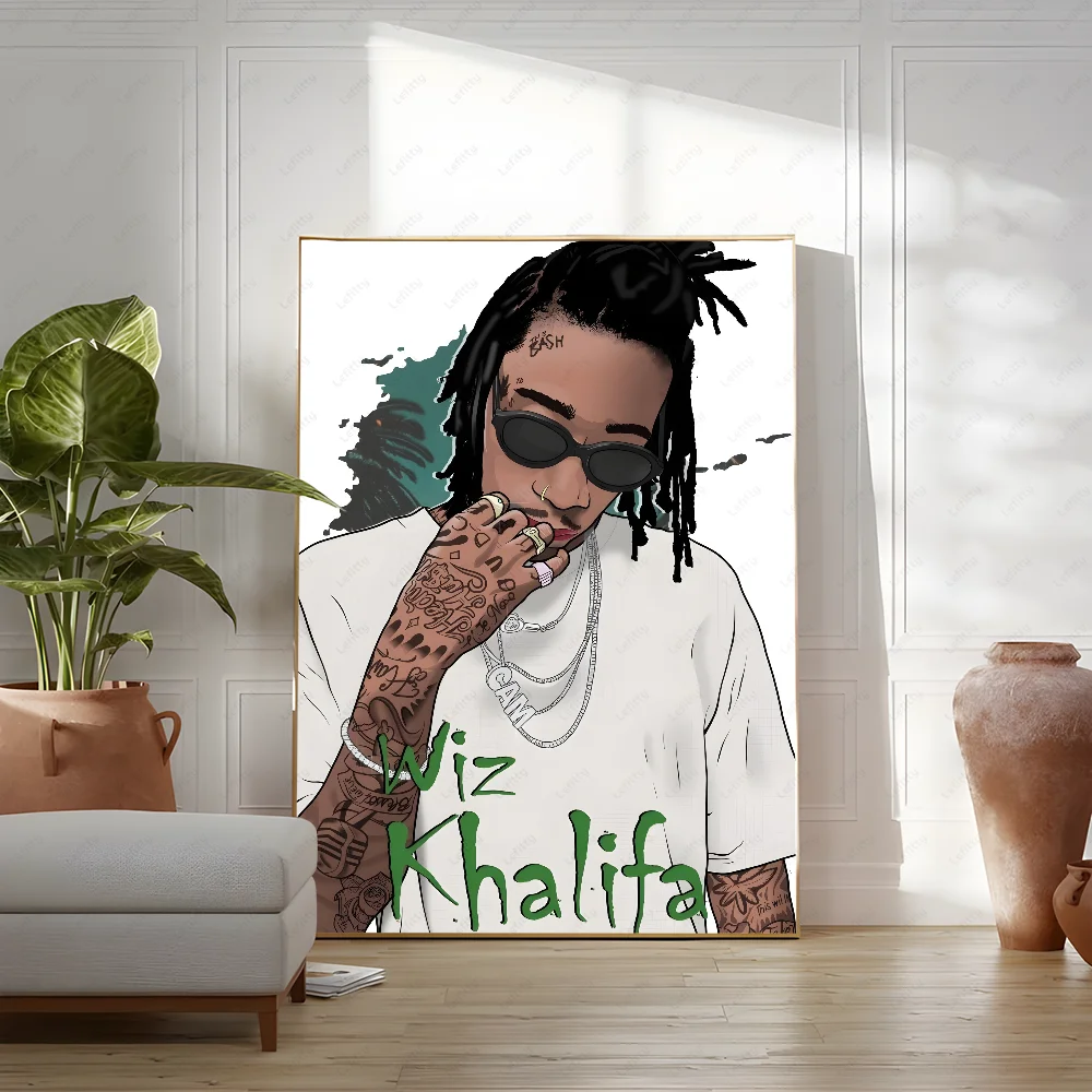 Art W-Wizs Khalifas Poster Wall Art Painting Study Nordic Home Decor