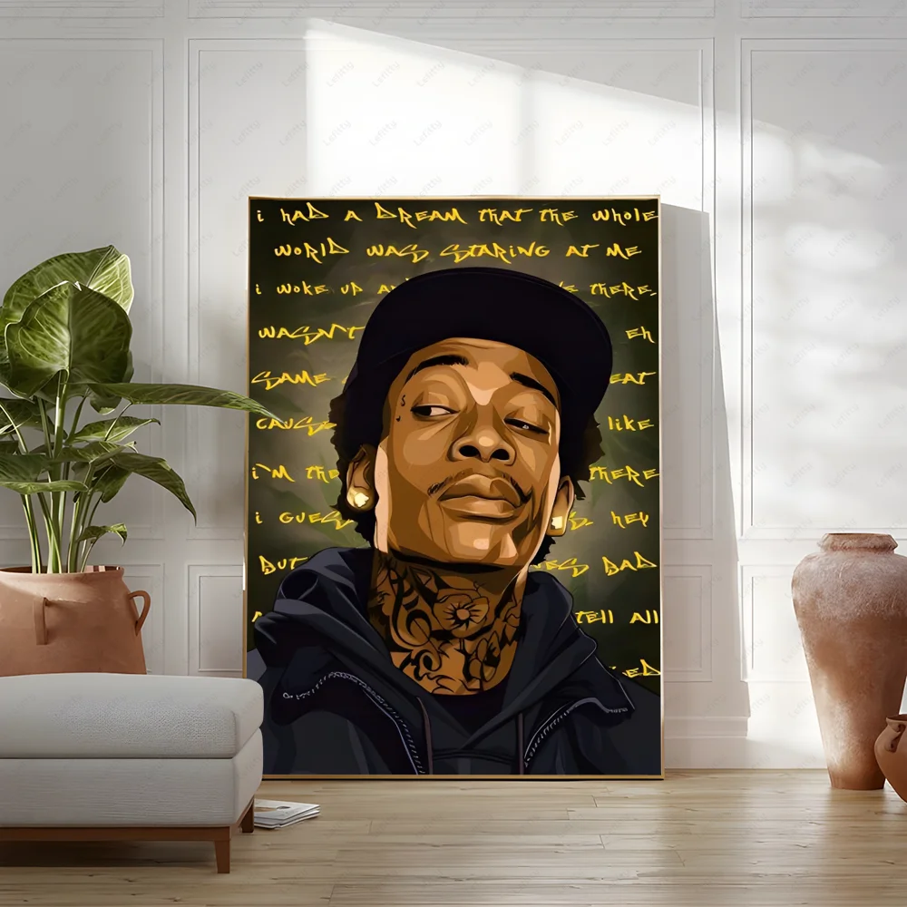 Art W-Wizs Khalifas Poster Wall Art Painting Study Nordic Home Decor