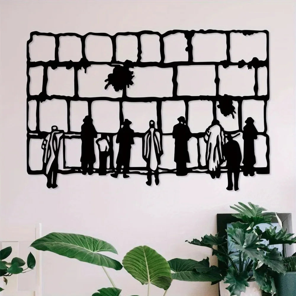 Stunning Modern Metal Wall Art - Durable, Weather-Resistant Decor for Indoor/Outdoor Use - Perfect for Home, Office