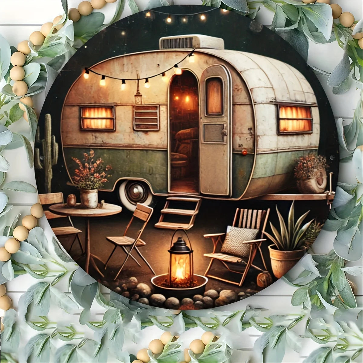 Wall art, easy to hang, durable waterproof decoration, suitable for home, kitchen, garden, office, garage, bedroom